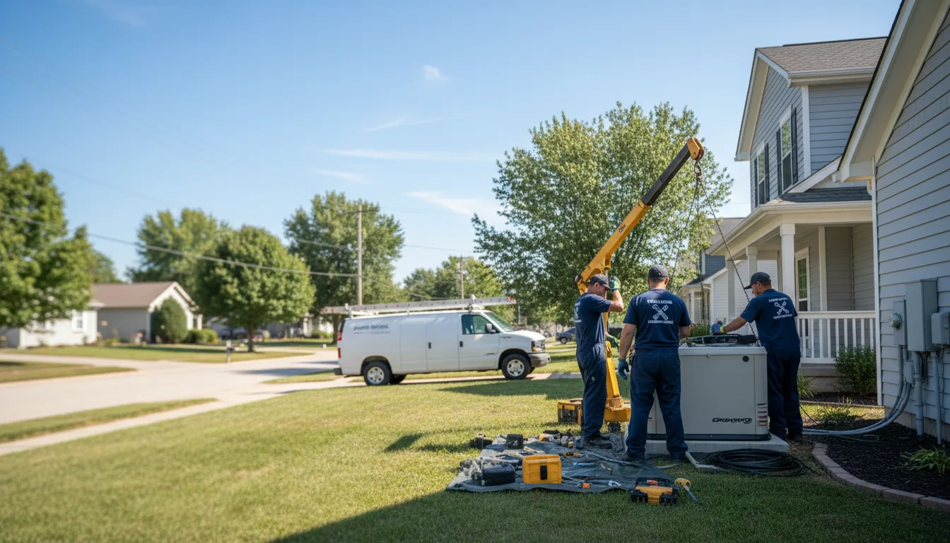 Generator Installation in Elrama, PA near me